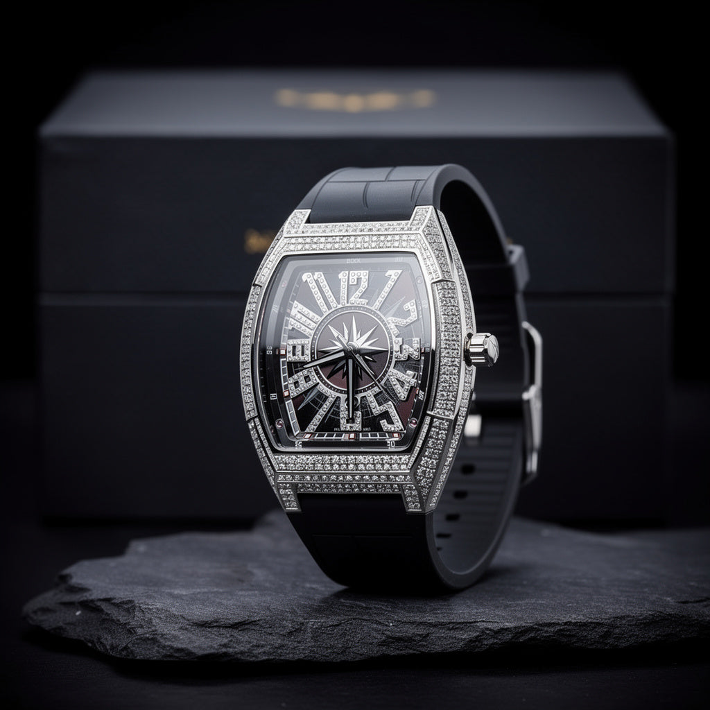 Frank Muller Vanguard Black Silver