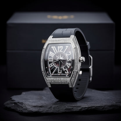 Frank Muller Vanguard Black Silver