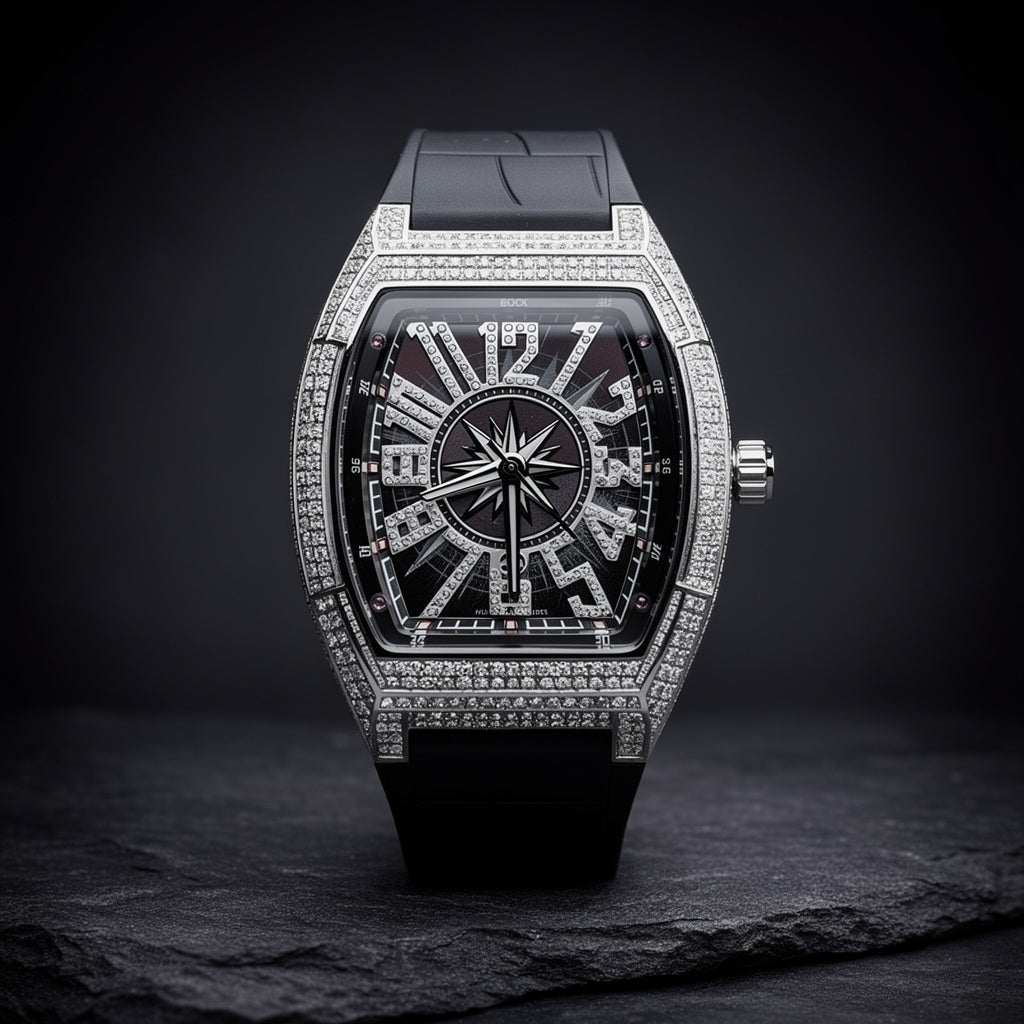 Frank Muller Vanguard Black Silver