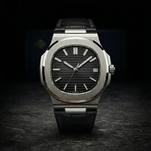 Luxury Style Leather Strap Watch