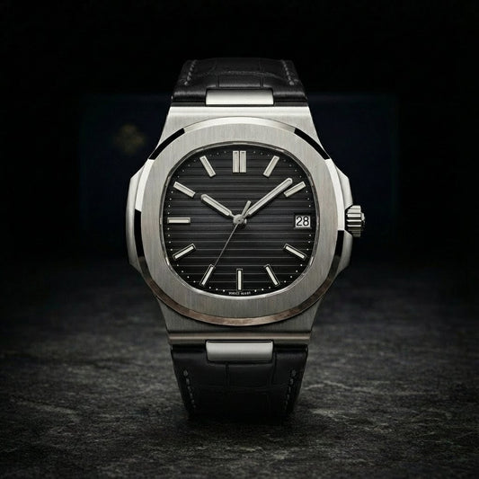 Luxury Style Leather Strap Watch